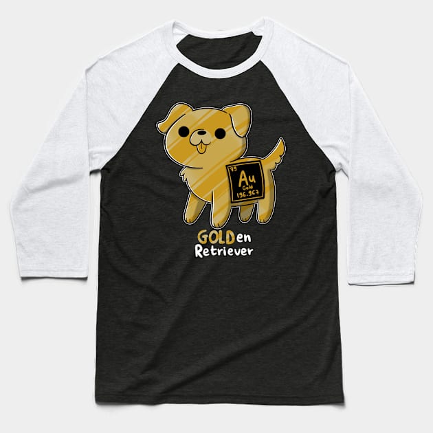 GOLDen Retriever Baseball T-Shirt by TaylorRoss1